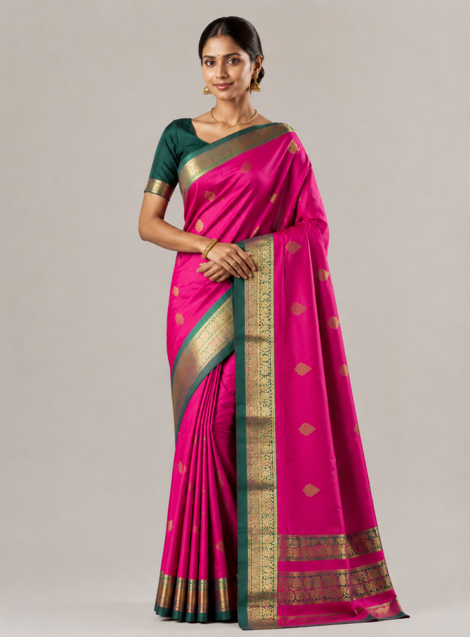 Soft Silk Maple Saree