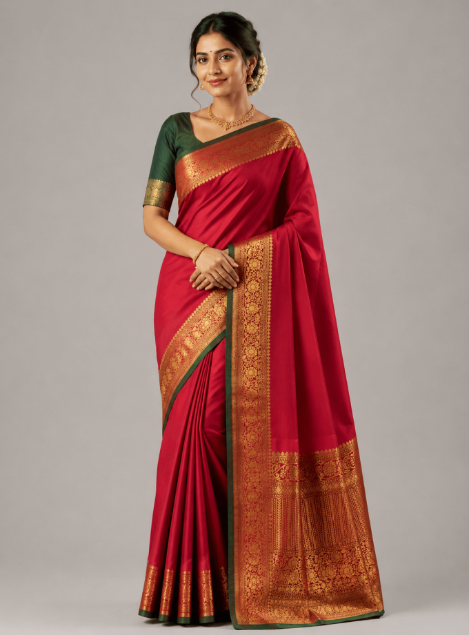 Soft Silk Roselle Saree